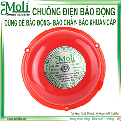 CHUÔNG ĐIỆN ĐỎ ML-B10