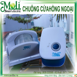 CẢM BIẾN BÁO KHÁCH HỒNG NGOẠI KHÔNG DÂY 