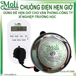 BỘ CHUÔNG HẸN GIỜ BÁO ĐỘNG TRƯỜNG HỌC 