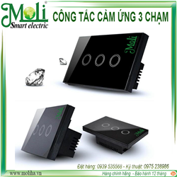 CÔNG TẮC CẢM ỨNG 3 NÚT