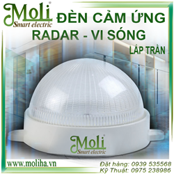 ĐÈN LED ỐP TRẦN CẢM BIẾN CHUYỂN ĐỘNG VI SÓNG RADAR