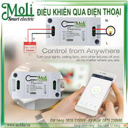 ĐIỀU KHIỂN WIFI TỪ XA MOLI