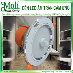 ĐÈN LED ÂM TRẦN CẢM ỨNG 