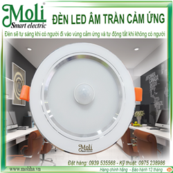 ĐÈN LED ÂM TRẦN CẢM ỨNG SIÊU MỎNG ML-ATC9W