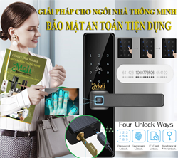 KHÓA VÂN TAY CAO CẤP MOLI