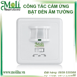 CẢM ỨNG BẬT ĐÈN ÂM TƯỜNG  ML-P09B