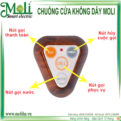 NÚT NHẤN GỌI PHỤC VỤ