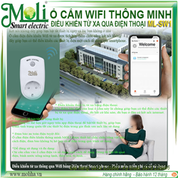 Ổ CẮM WIFI ĐIỀU KHIỂN TỪ XA