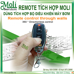 REMOTE ĐIỀU KHIỂN MÁY BƠM TỪ XA 